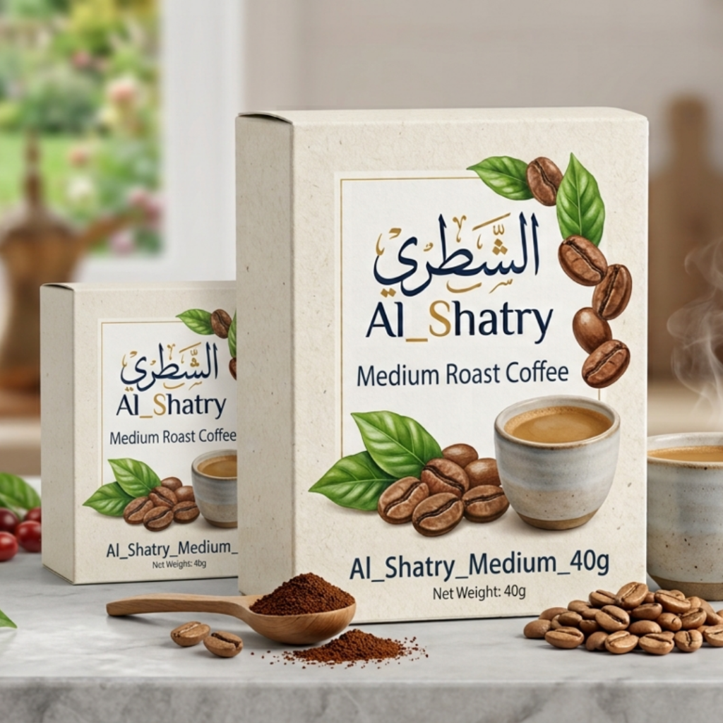 الشاطري وسط 40 جم