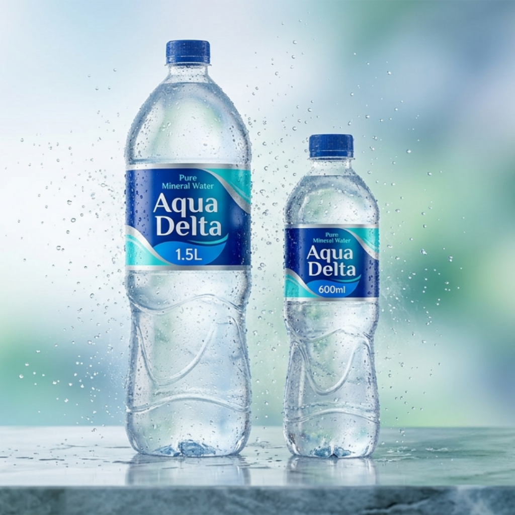 أكوا دلتا 1.5 لتر 600ml